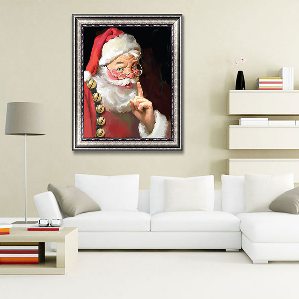 Santa Claus - Full Round Drill Diamond Painting 30*40CM