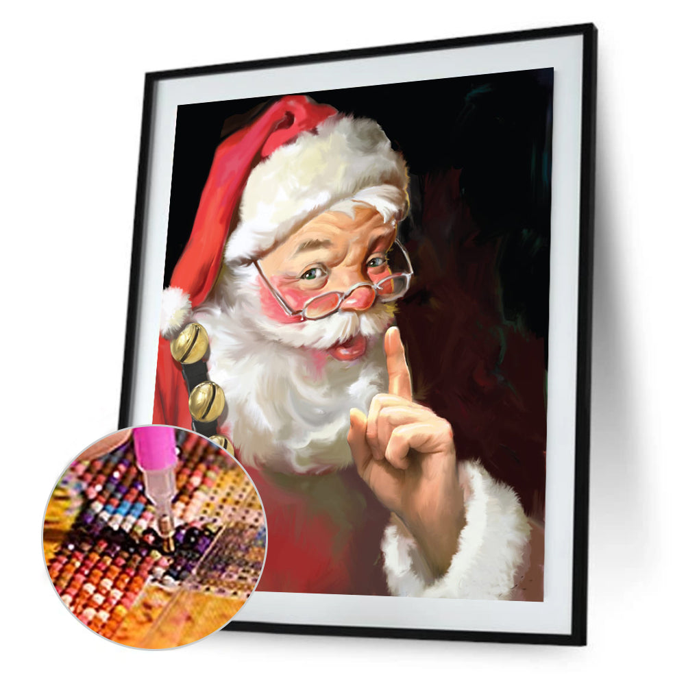 Santa Claus - Full Round Drill Diamond Painting 30*40CM