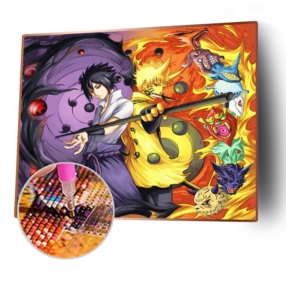 Anime Kid - Full Round Drill Diamond Painting 45*30CM