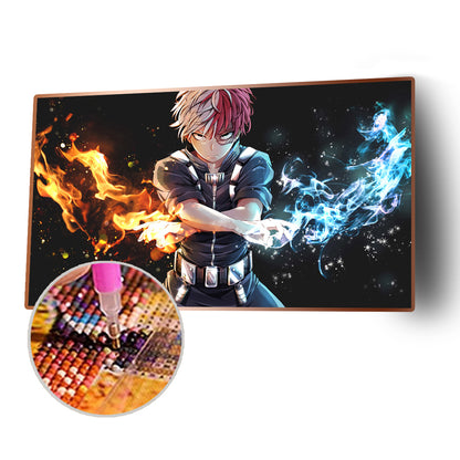 Anime Kid - Full Round Drill Diamond Painting 45*30CM