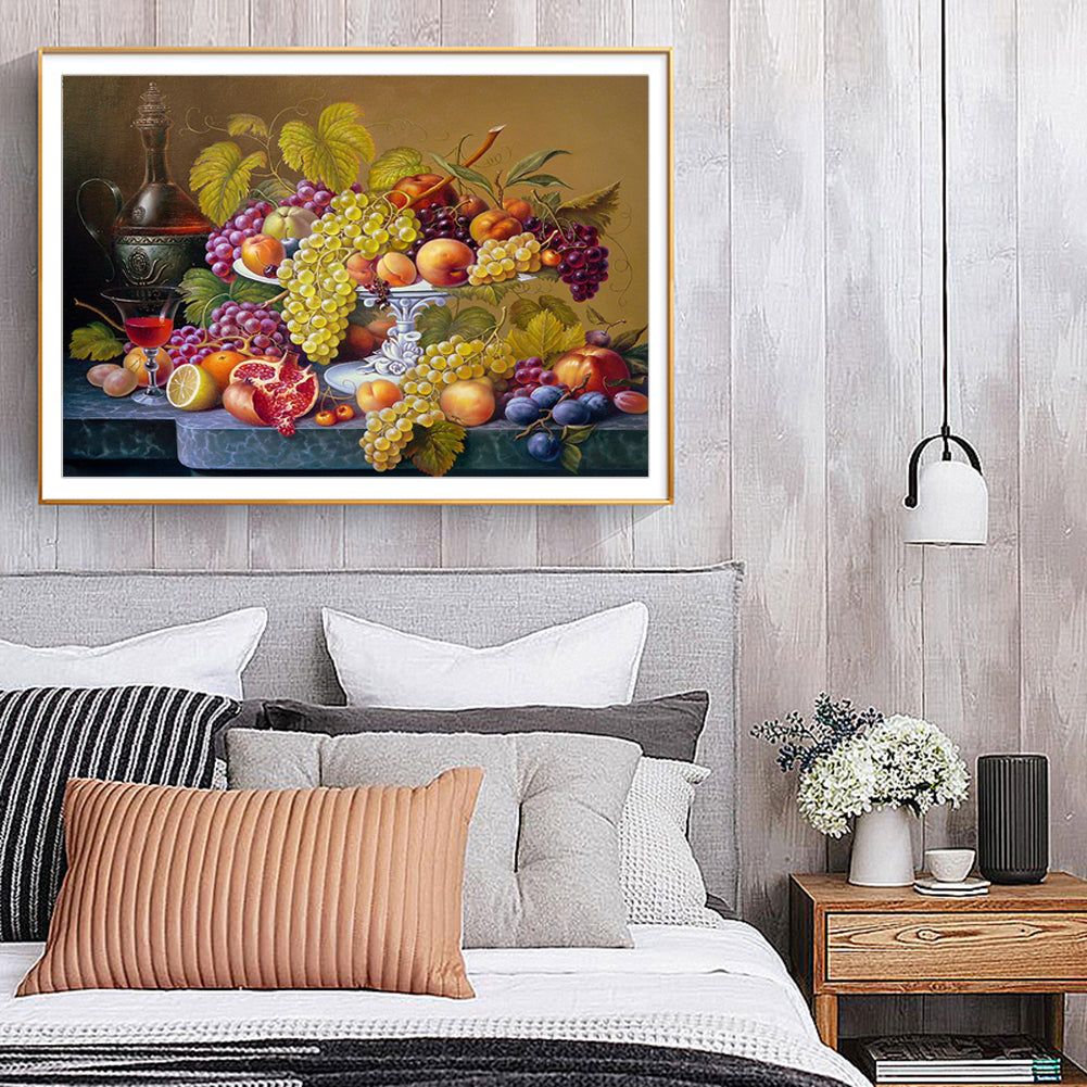 Fruit Living - Full Square Drill Diamond Painting 50*40CM