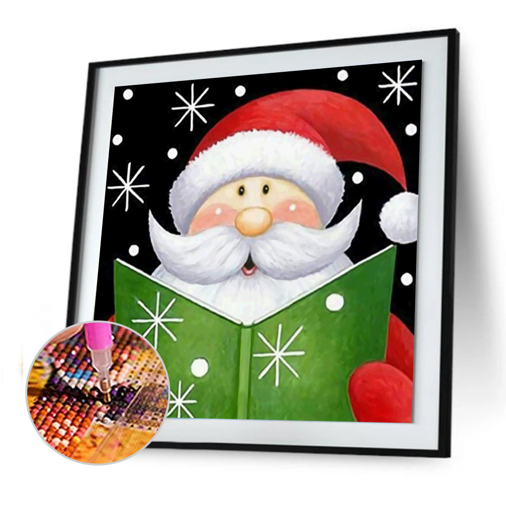 Santa Claus - Full Round Drill Diamond Painting 30*30CM