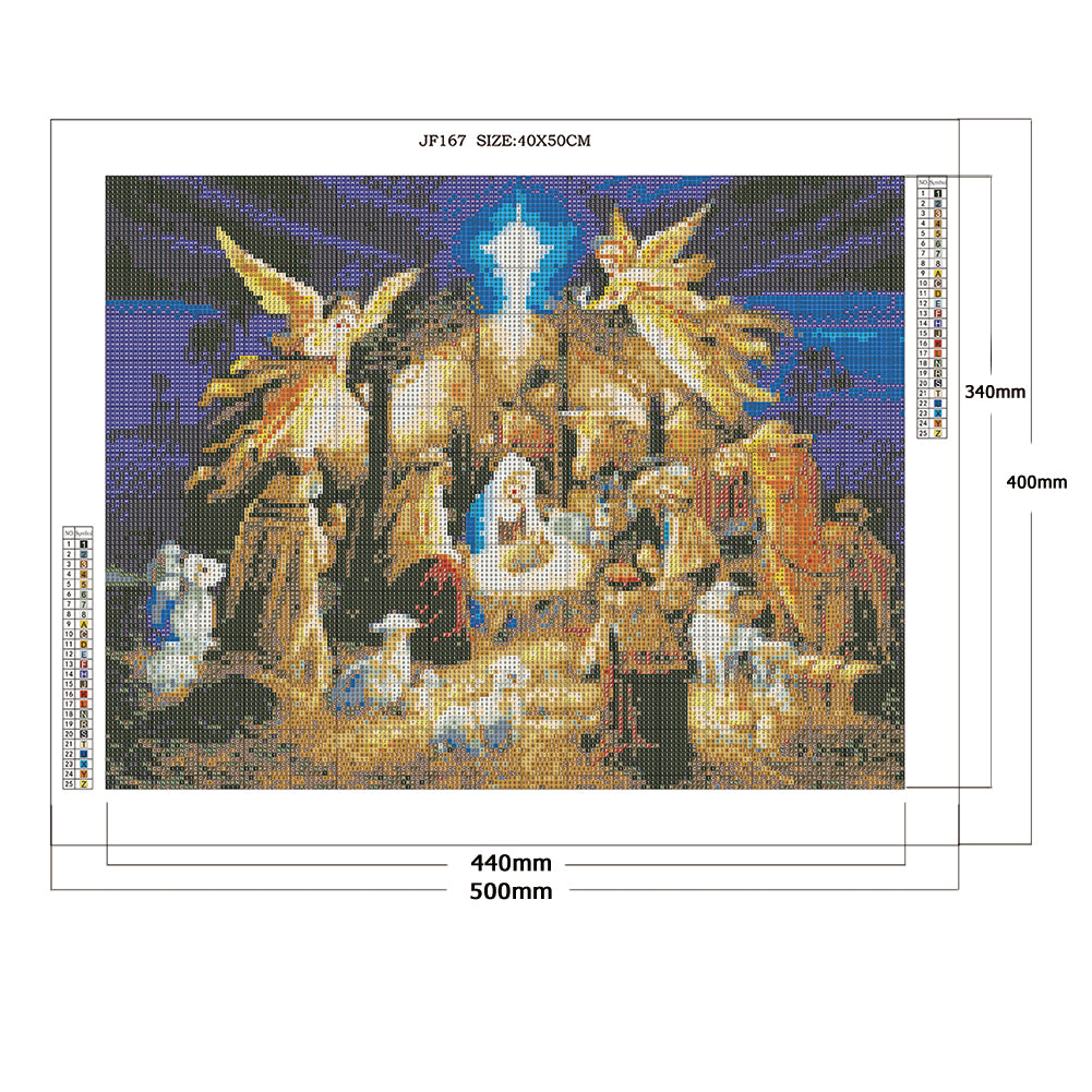 Angel - Full Square Drill Diamond Painting 50*40CM