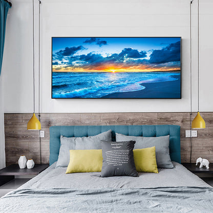 Sunrise Sea - Full Round Drill Diamond Painting 100*40CM