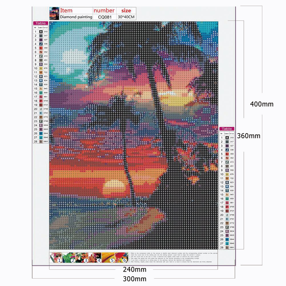 Sunset Sea - Full Round Drill Diamond Painting 30*40CM