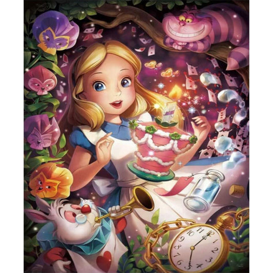 Alice - Full Round Drill Diamond Painting 30*40CM