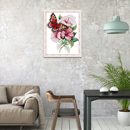 Butterfly - 14CT Cross Stitch 28*35CM