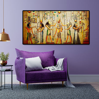 Egypt Life - Full Round Drill Diamond Painting 100*50CM