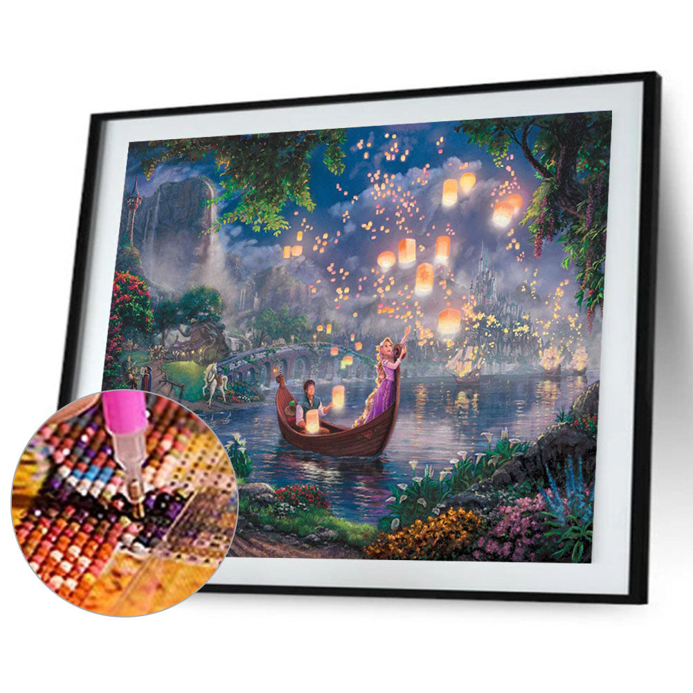 Lantern - Full Square Drill Diamond Painting 50*40CM