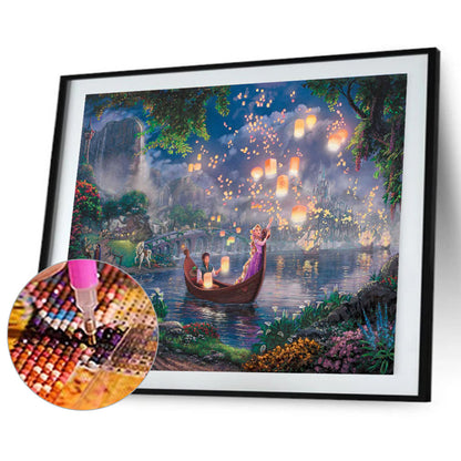 Lantern - Full Square Drill Diamond Painting 50*40CM