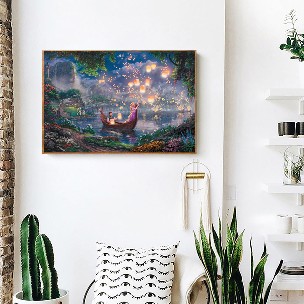 Lantern - Full Square Drill Diamond Painting 50*40CM