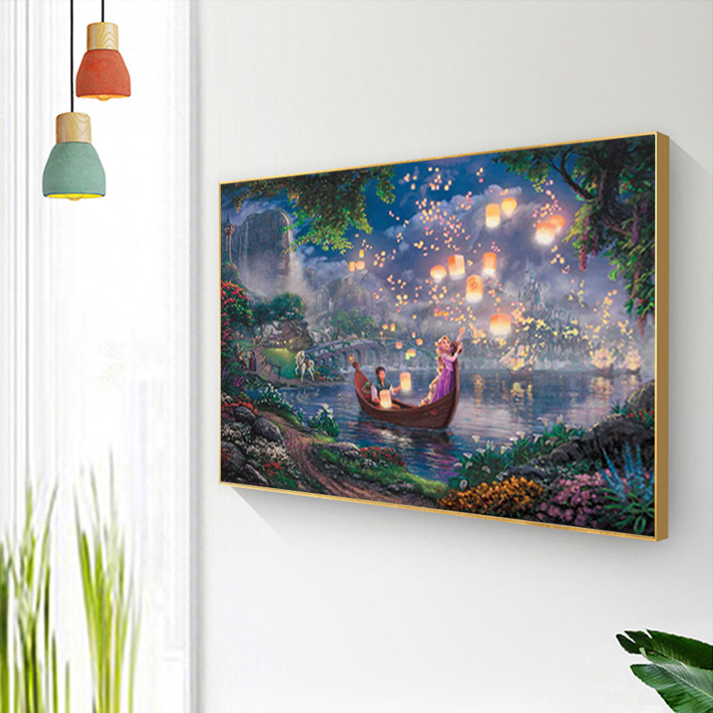 Lantern - Full Square Drill Diamond Painting 50*40CM