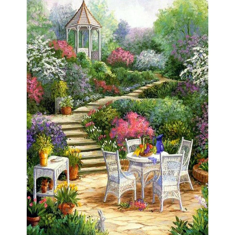 Garden - Full Square Drill Diamond Painting 40*50CM