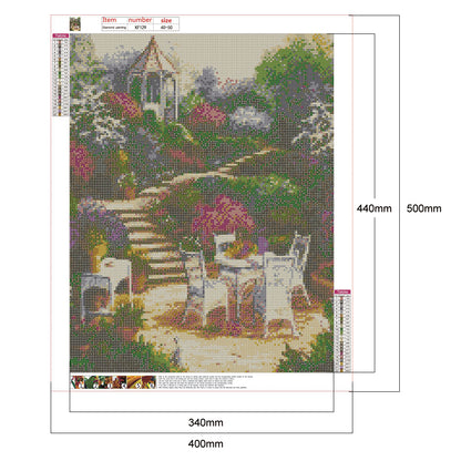 Garden - Full Square Drill Diamond Painting 40*50CM