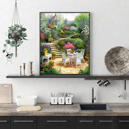 Garden - Full Square Drill Diamond Painting 40*50CM