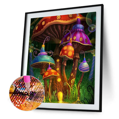 Mushroom - Full Square Drill Diamond Painting 40*50CM