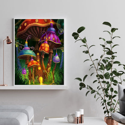 Mushroom - Full Square Drill Diamond Painting 40*50CM