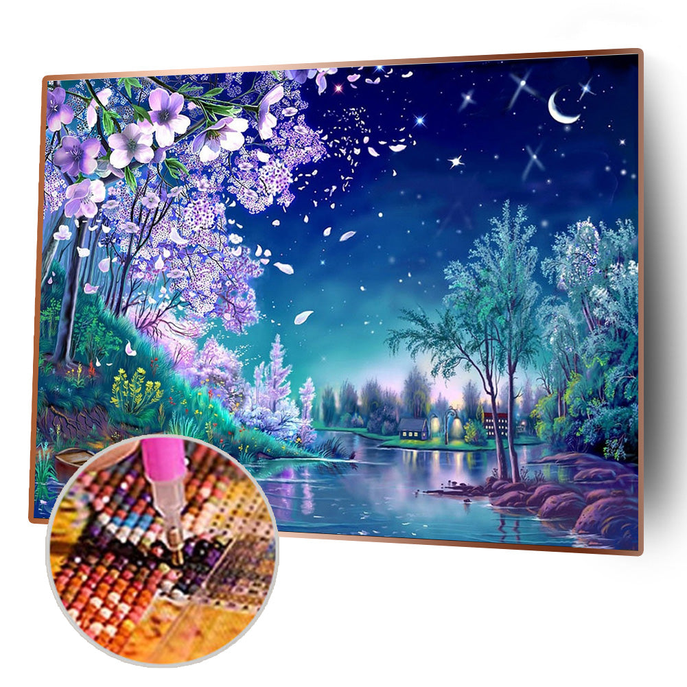 Cherry - Full Square Drill Diamond Painting 50*40CM