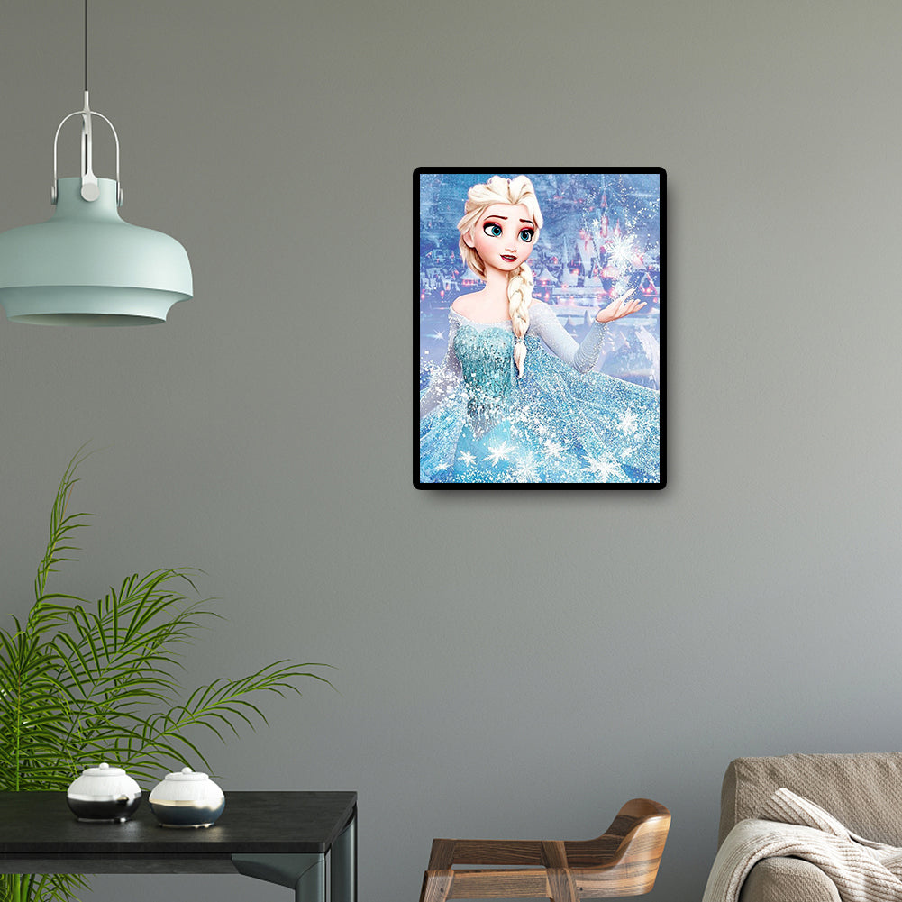 Snow Princess - Full Square Drill Diamond Painting 40*50CM