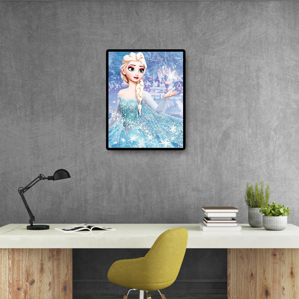 Snow Princess - Full Square Drill Diamond Painting 40*50CM
