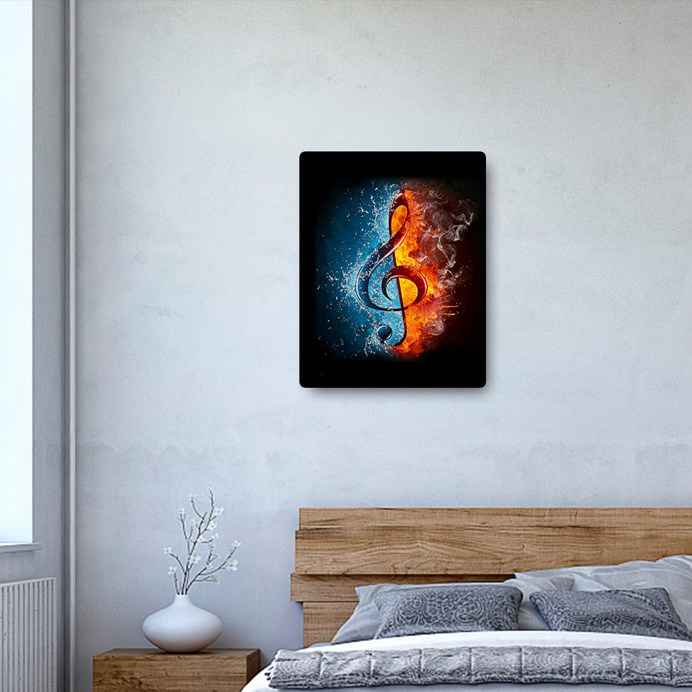 Music Battle - Full Square Drill Diamond Painting 40*50CM