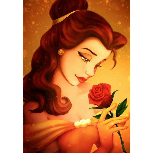 Rose Princess - Full Square Drill Diamond Painting 40*50CM