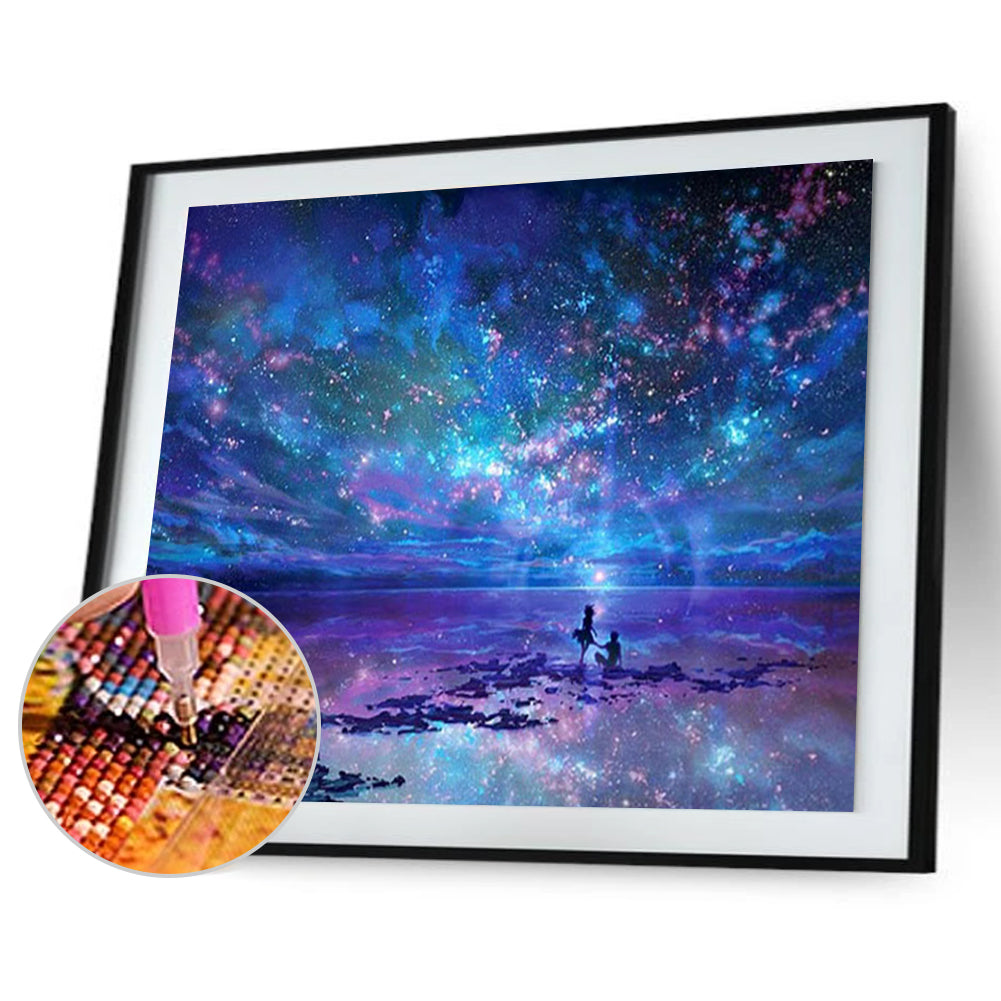 Starry Sky - Full Square Drill Diamond Painting 40*50CM