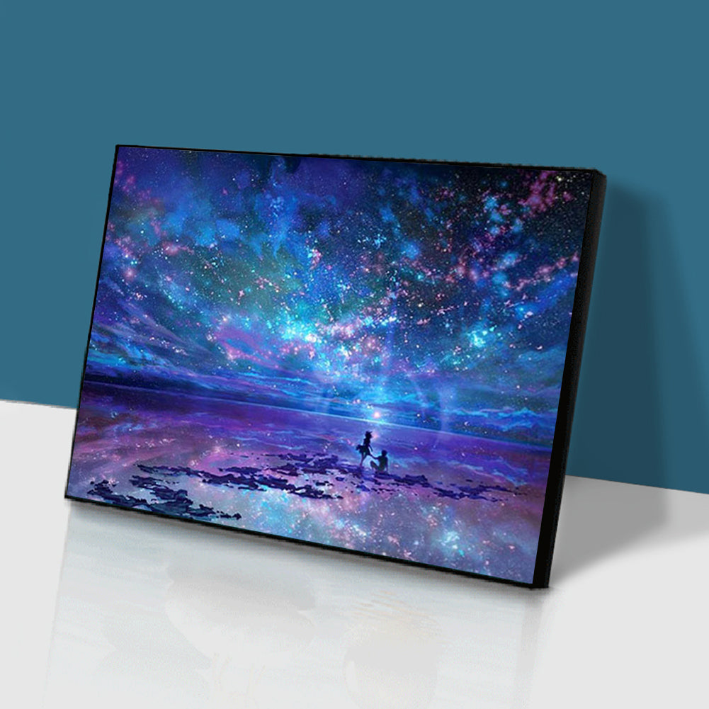 Starry Sky - Full Square Drill Diamond Painting 40*50CM