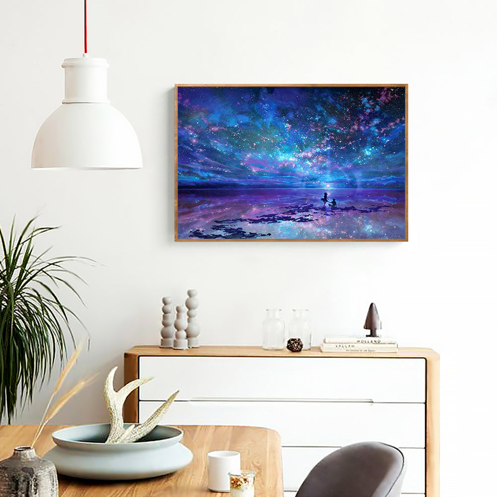 Starry Sky - Full Square Drill Diamond Painting 40*50CM