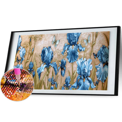 Flowers - Full Round Drill Diamond Painting 45*85CM