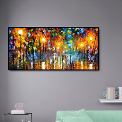 Street View - Full Round Drill Diamond Painting 80*40CM