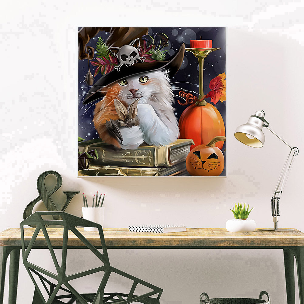 Halloween - Full Round Drill Diamond Painting 30*30CM