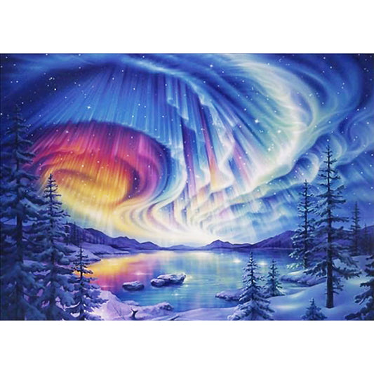 Aurora - Full Square Drill Diamond Painting 50*40CM