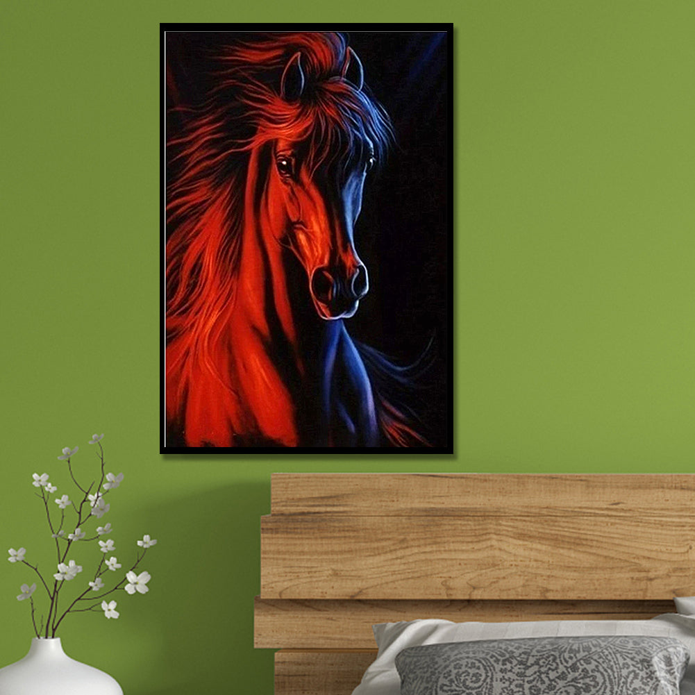 Horse - Full Round Drill Diamond Painting 40*50CM