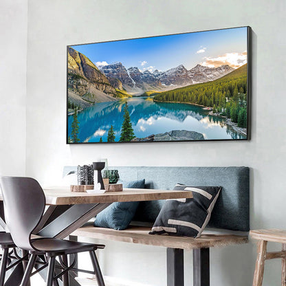 Mountain Scenery - Full Round Drill Diamond Painting 80*40CM