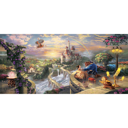 Fairy World - Full Round Drill Diamond Painting 80*40CM