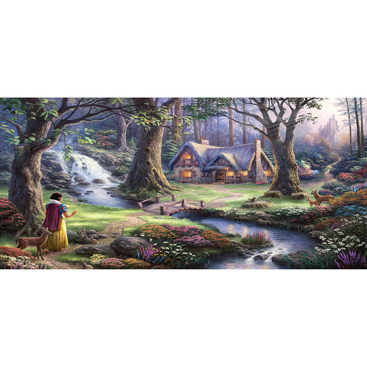 Fairy World - Full Round Drill Diamond Painting 80*40CM