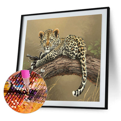 Tiger - Full Round Drill Diamond Painting 30*30CM