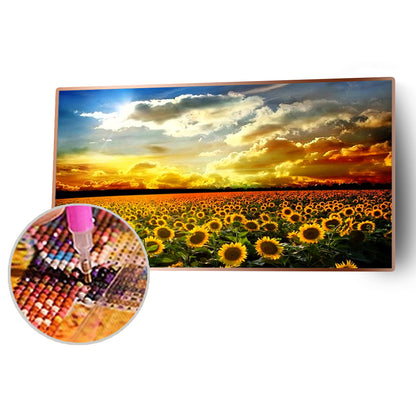 Nature - Full Round Drill Diamond Painting 85*45CM