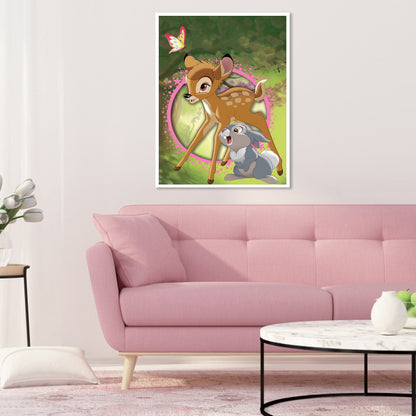 Deer - Full Round Drill Diamond Painting 30*40CM