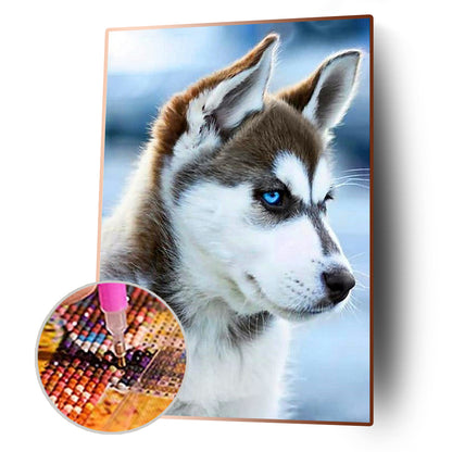 Dog - Full Round Drill Diamond Painting 30*40CM