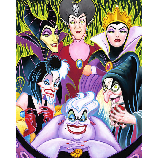 Evil Queen - Full Round Drill Diamond Painting 30*40CM