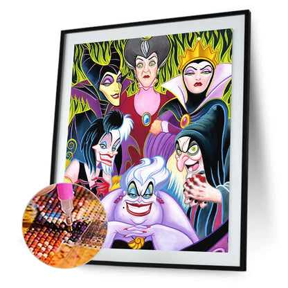 Evil Queen - Full Round Drill Diamond Painting 30*40CM