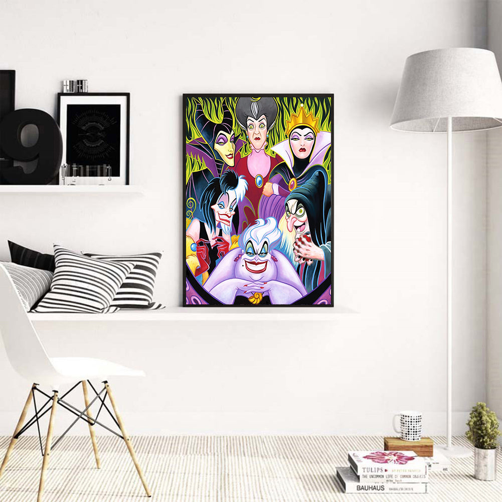 Evil Queen - Full Round Drill Diamond Painting 30*40CM