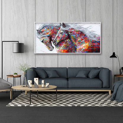 Horse - Full Round Drill Diamond Painting 80*40CM