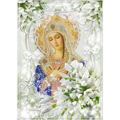 Jesus Woman - Full Round Drill Diamond Painting 40*50CM