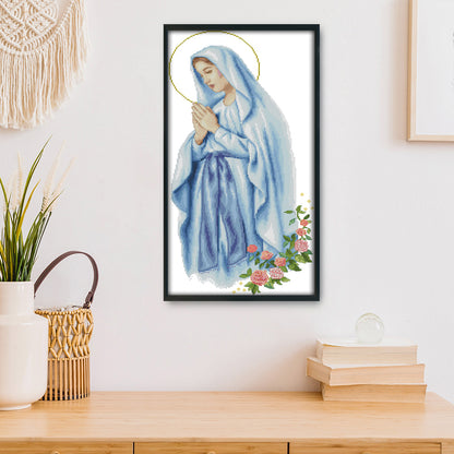 Virgin Mary - 14CT Stamped Cross Stitch 57*31CM