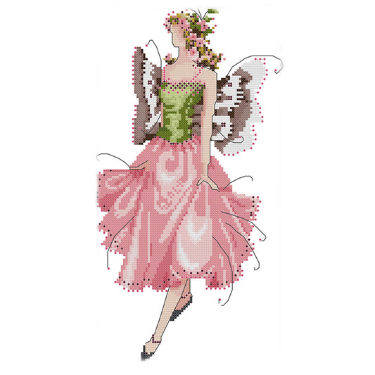 Fairy - 14CT Stamped Cross Stitch 20 *36CM