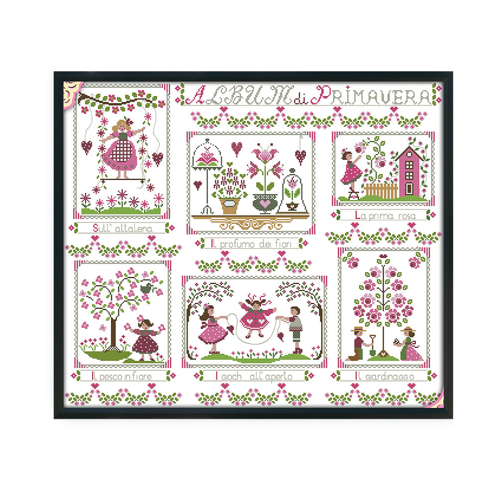 Tapestry - 14CT Stamped Cross Stitch 67*58CM