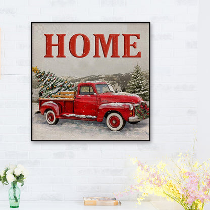 Car - Full Round Drill Diamond Painting 30*30CM